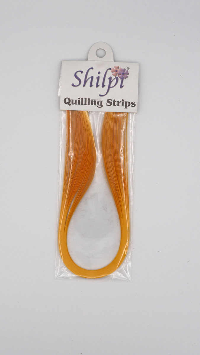 Quilling Strips Golden Yellow