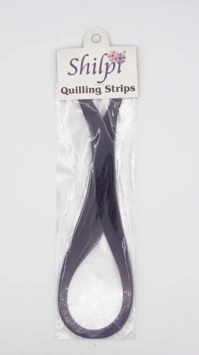quilling strips mauve